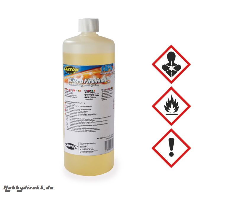 Bio Nitro-Fire 16%/1L Treibstoff Carson 905231 500905231