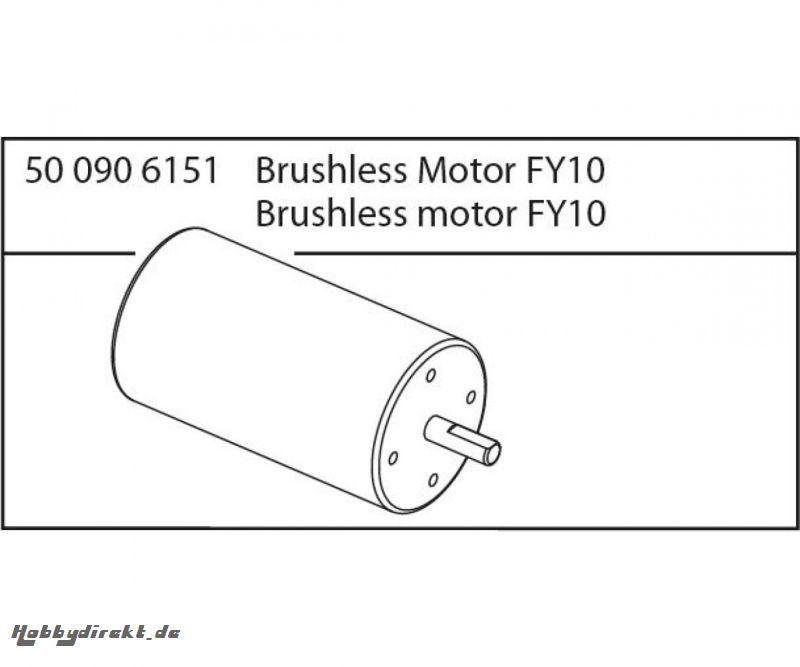 FY10 Destroyer Brushless Motor Carson 906151 500906151