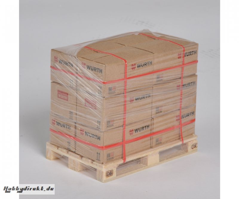 1:14 Euro-Palette m. WÜRTH-Verpackungen Carson 907620 500907620