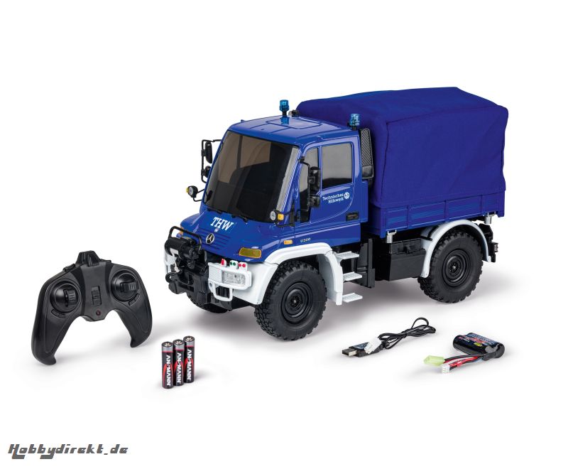 1:12 MB Unimog U300 THW 2.4GHz 100%RTR Carson 907722 500907722