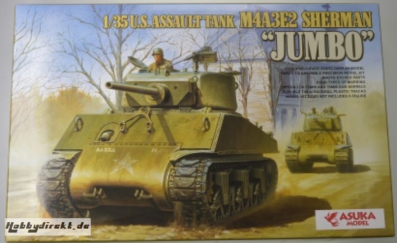 1:35 US M4A3E2 SHERMAN Jumbo Carson 1035021 501035021