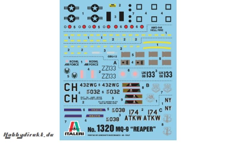 1:72 IT MQ-9 Reaper Carson 1320 510001320