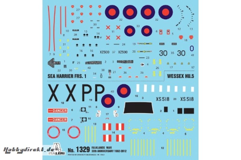 1:72 Wessex UH.5 / Sea Harrier FRS. 1 Carson 1329 510001329