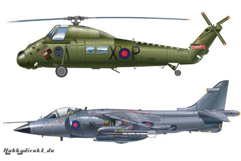 1:72 Wessex UH.5 / Sea Harrier FRS. 1 Carson 1329 510001329