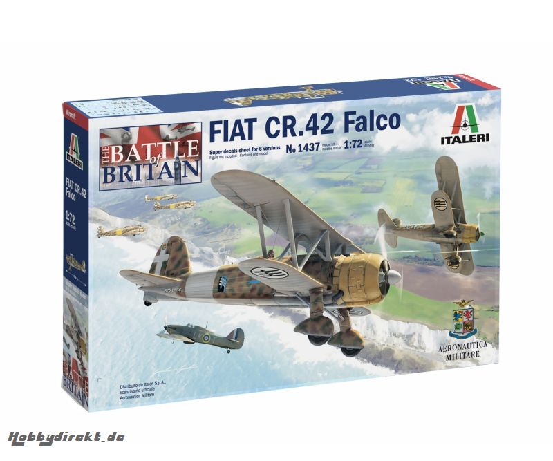 1:72 Fiat CR.42 Falco Carson 1437 510001437