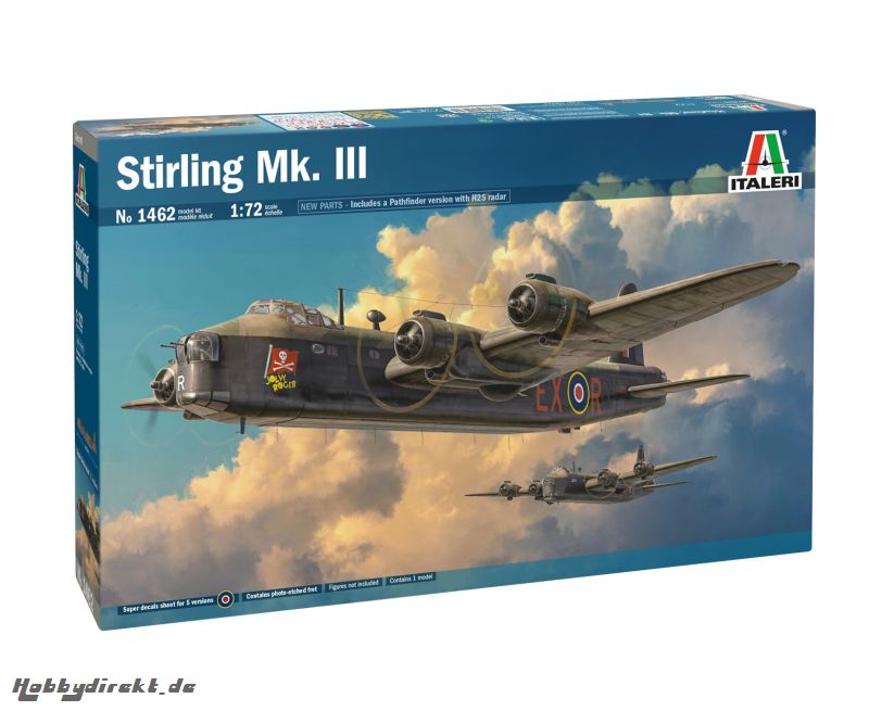 1:72 British Stirling Mk. III Carson 1462 510001462