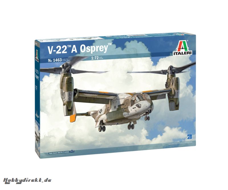 1:72 V-22 OSPREY Tilt Rotor Carson 1463 510001463