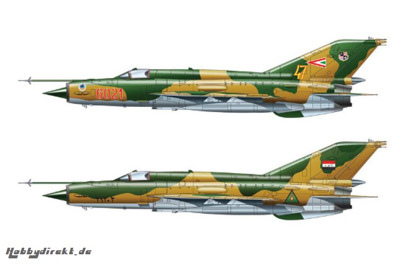 1:48 MIG-21 MF Fishbed Carson 2715 510002715