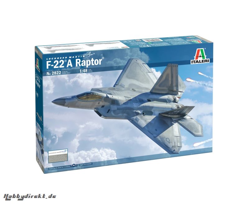 1:48 US F-22A Raptor Carson 2822 510002822