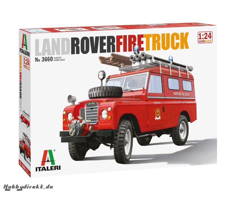 1:24 Land Rover Fire Truck Carson 3660 510003660