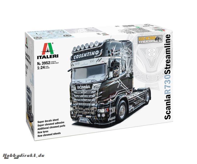 1:24 SCANIA R730 Streamline Show Truck Carson 3952 510003952