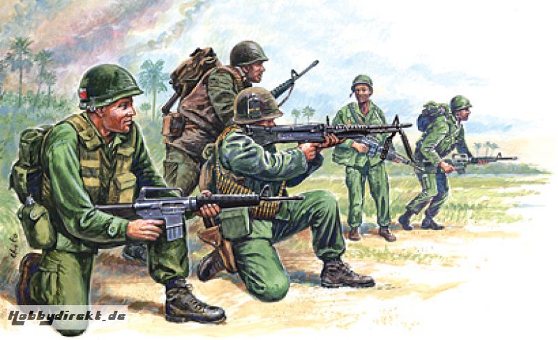 1:72 Vietnamkrieg - Amer. Spezialeinheit Carson 6078 510006078