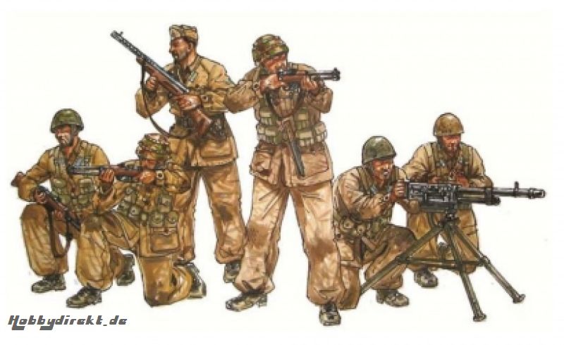 1:35 Ital. Fallschirmjäger Kampfgruppe Carson 6492 510006492