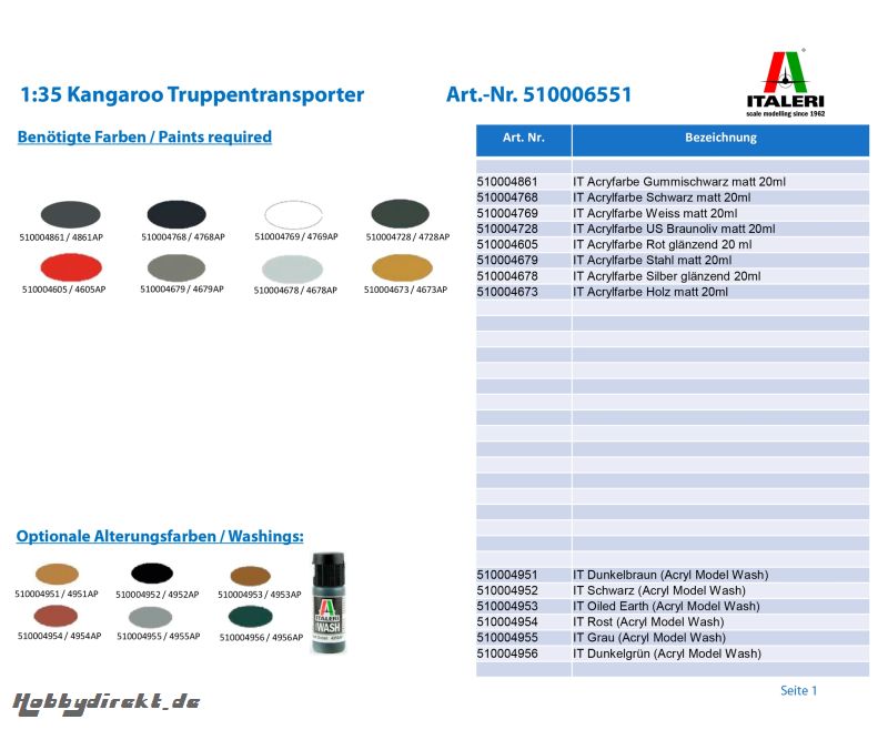 1:35 Kangaroo Truppentransporter Carson 6551 510006551