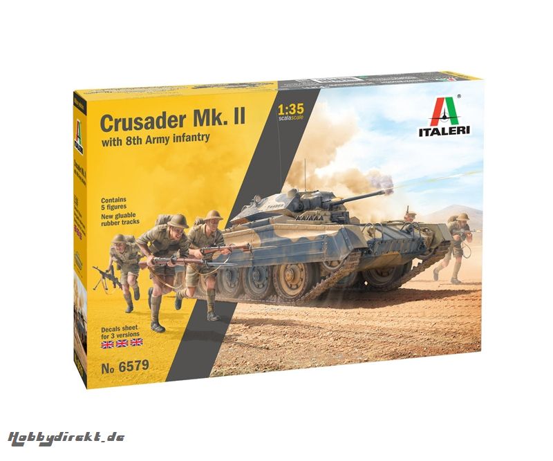 1:35 Crusader Mk.II m. Inf. Fig. (5) Carson 6579 510006579