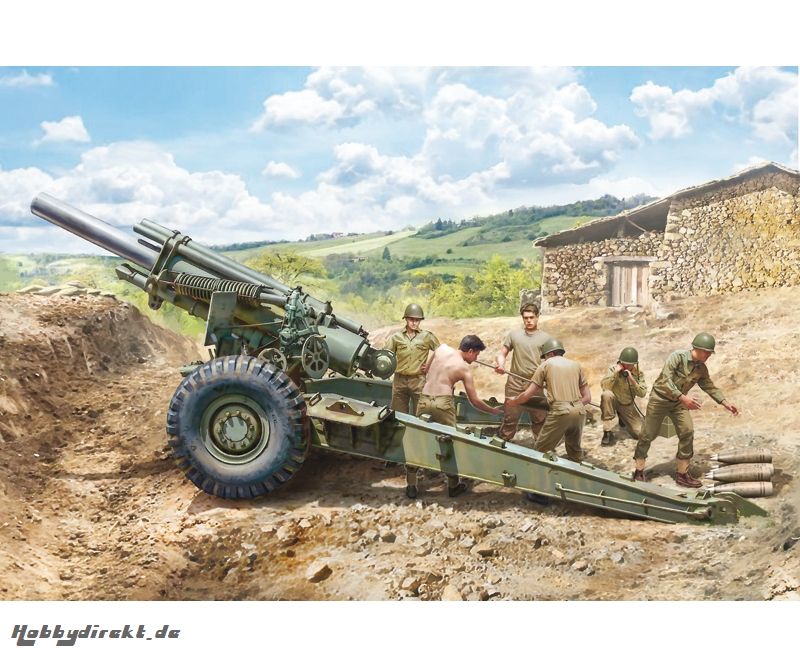 1:35 M1 155mm Howitzer with crew Carson 6581 510006581