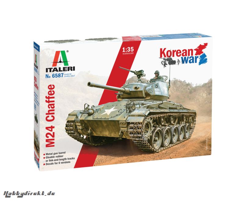 1:24 M-24 Chaffeö Korean War Carson 6587 510006587