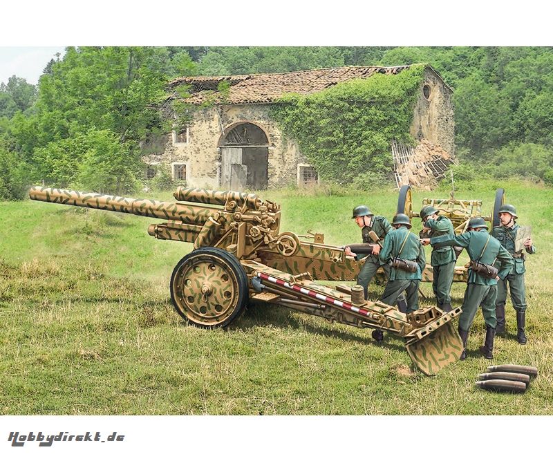 1:72 15cm FieldHowitzer/ 10,5cm FieldGun Carson 7082 510007082