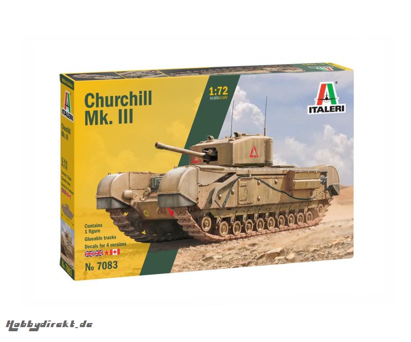 1:72 Brit. Churchill Mk. III Carson 7083 510007083