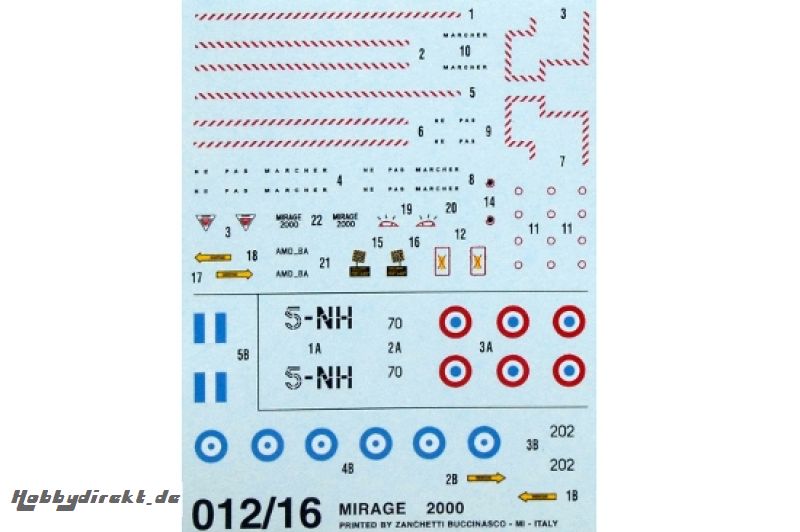 1:72 Mirage 2000C Carson 71012 510071012