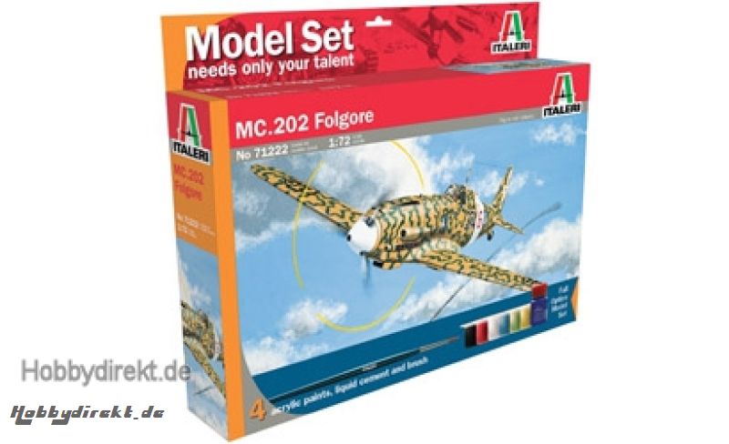 1:72 IT MC.202 Folgore Model Set Carson 71222 510071222