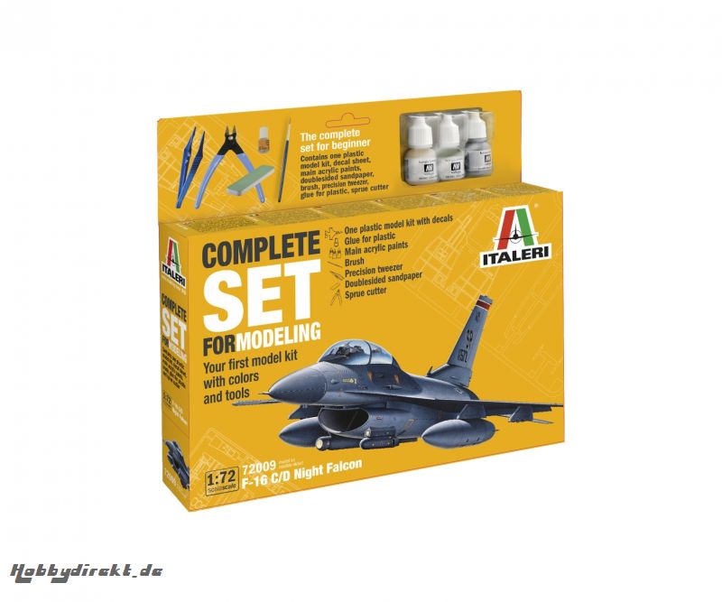 1:72 Model-Set F-16 C/D Night Falcon Carson 72009 510072009