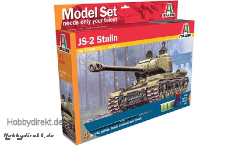 1:72 IT Rus.KPz/MBT JS-2 Stalin Mod. Set Carson 77040 510077040