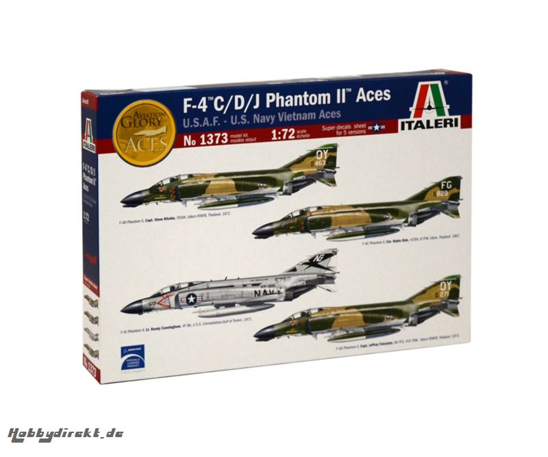 1:72 F-4 C/D/J Phantom Aces Carson 101373 510101373