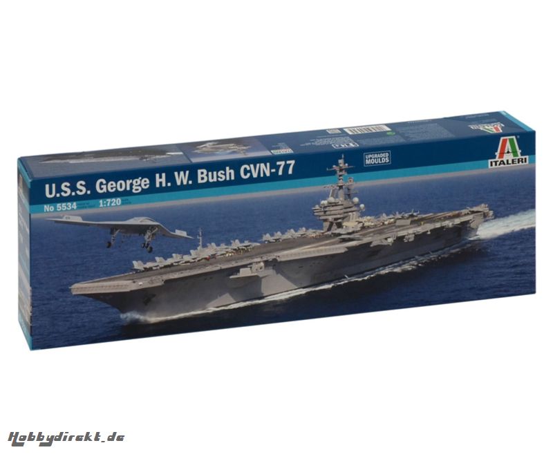 1:720 U.S.S. George H.W. Bush CVN77 Carson 105534 510105534