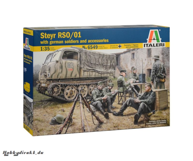 1:35 Steyr RSO/01 w/Germ.soldiers+access Carson 106549 510106549