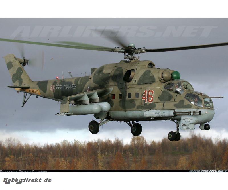 1:48 MIL MI-24P Russ. Attack Helicopter Carson 4812 530004812