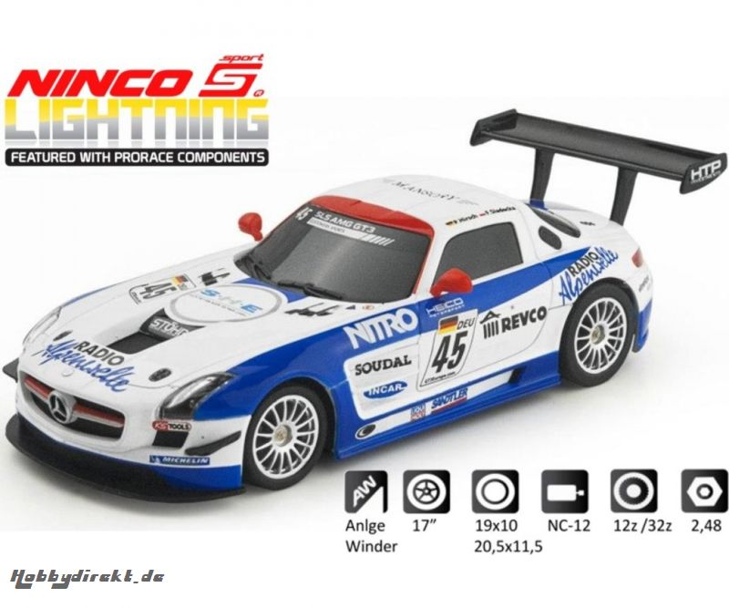 NINCO Sport Mercedes SLS GT3 Light. Carson 50615 530050615