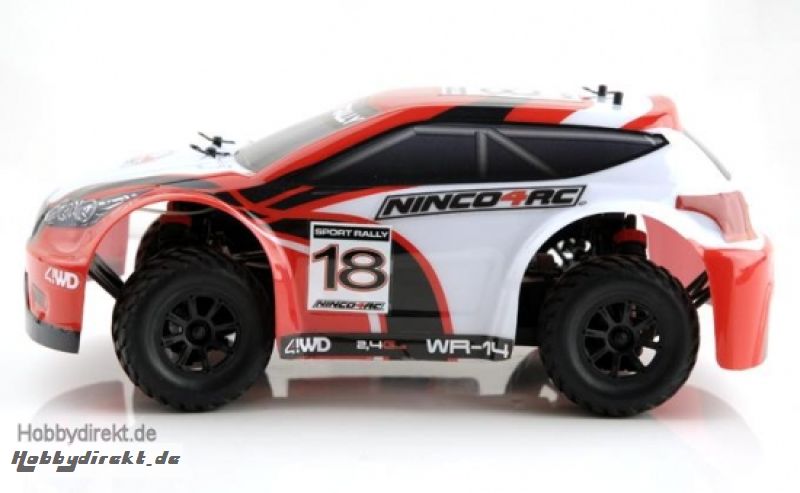 NINCO4RC 1:14 Sport Rally Rot 2.4G RTR Carson 93031 530093031