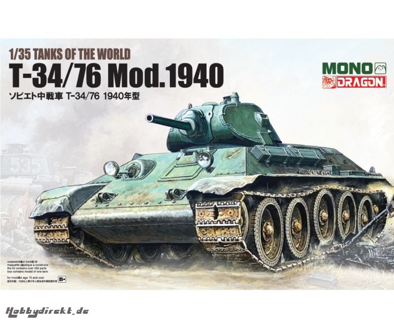 1:35 T-34/76 Mod.1940 Carson 4 540000004