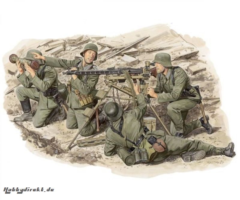 1:35 German MG42 Heavy Machine Gun Team Carson 6064 540006064