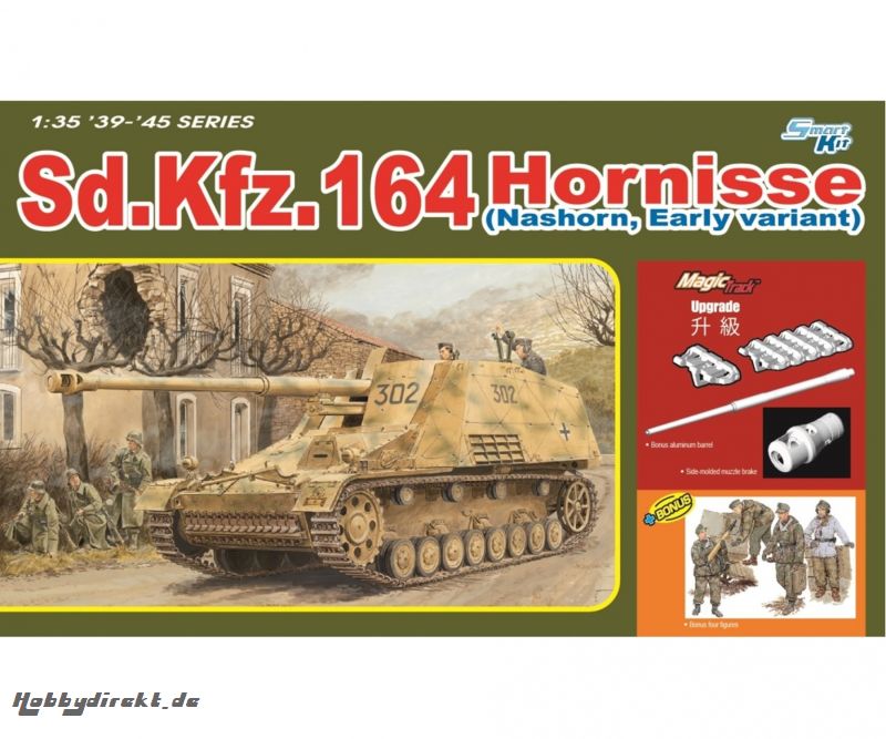 1:35 Sd.Kfz.164 Hornisse Nashorn, Early Carson 6414 540006414