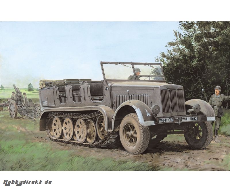 1:35 Sd.Kfz.7 8t Halbkette Initial Prod. Carson 6466 540006466