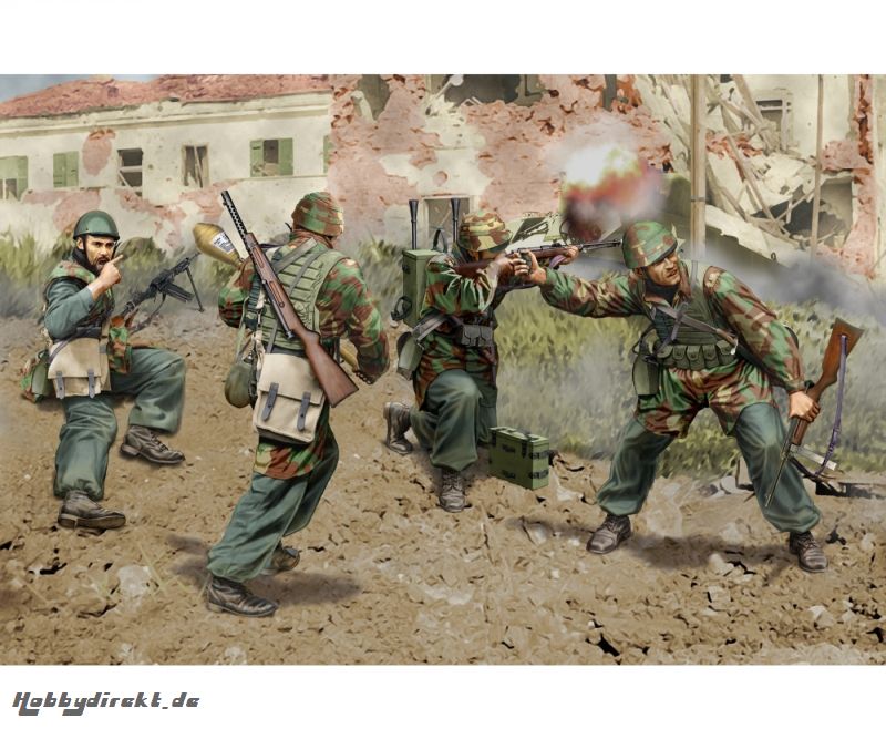 1:35 Italian Paratroopers Anzio 1944 Carson 6741 540006741