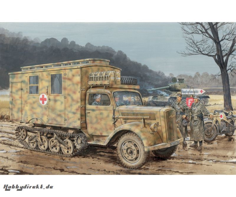 1:35 Sd.Kfz.3 Maultier Ambulance Carson 6766 540006766