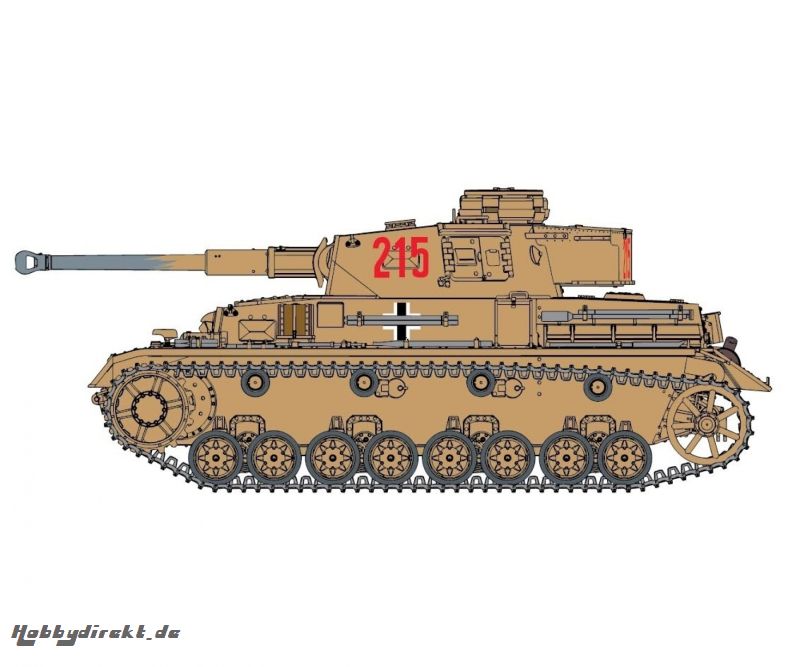 1:72 Pz.Kpfw.IV Ausf.F2 Carson 7549 540007549