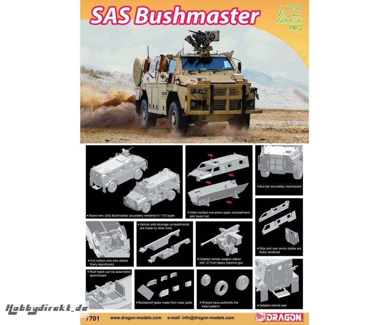 1:72 SAS Bushmaster Carson 7701 540007701