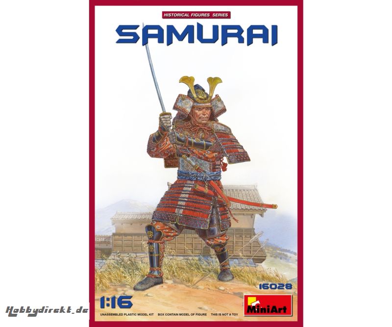 1:16 Fig. Samurai Krieger Carson 16028 550016028