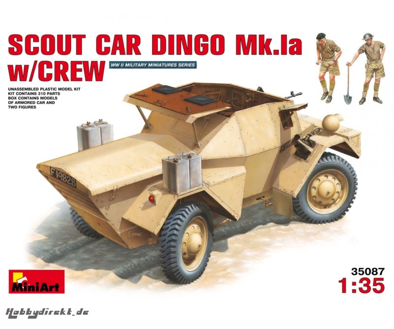 1:35 Spähpanzer Dingo Mk 1a (2) Carson 35087 550035087