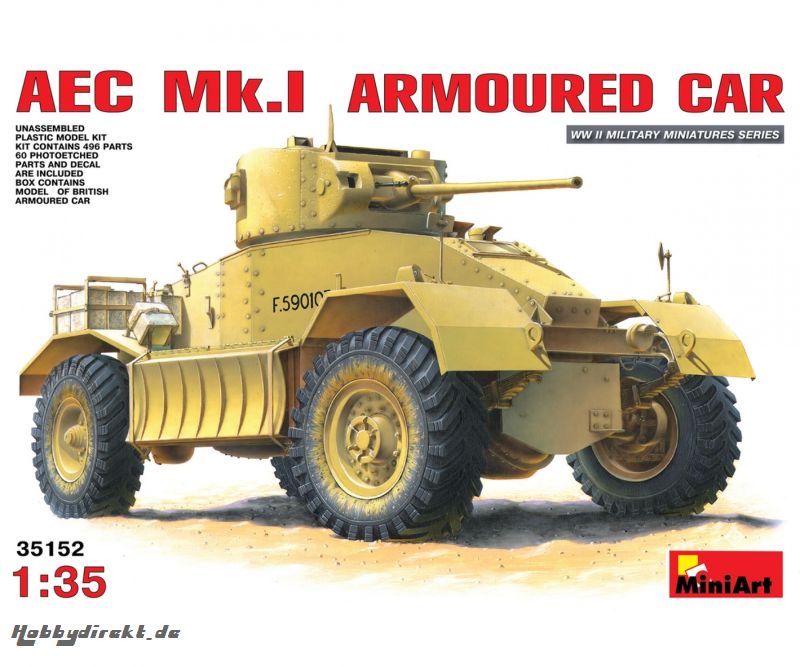 1:35 Brit. Spähpanzer AEC Mk.I Carson 35152 550035152