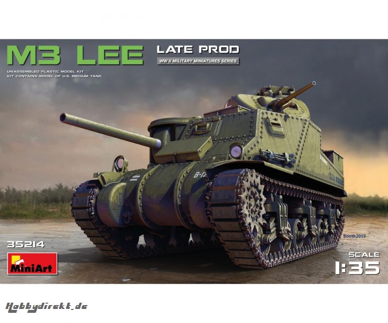 1:35 US M3 Lee Späte Produktion Carson 35214 550035214