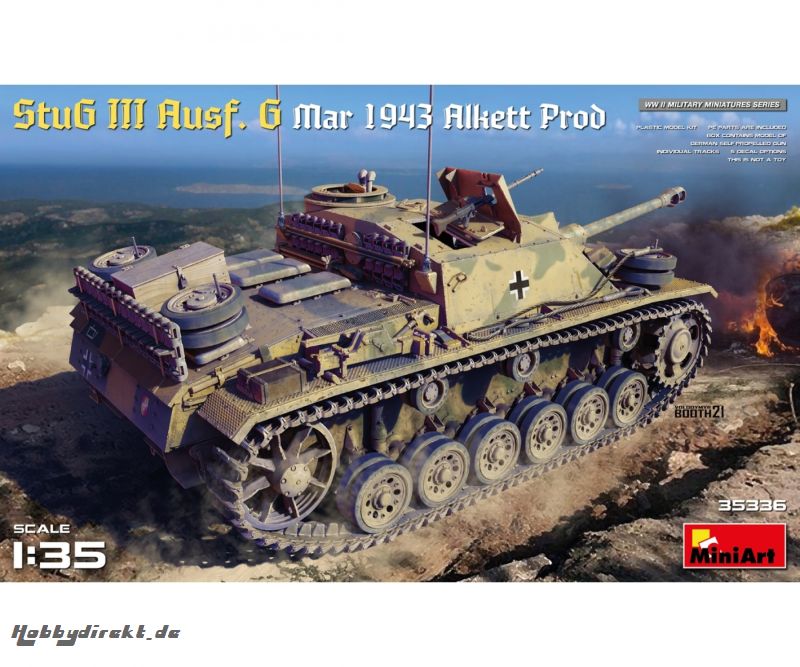 1:35 Dt. StuG III Ausf.G März 43 (A) Carson 35336 550035336