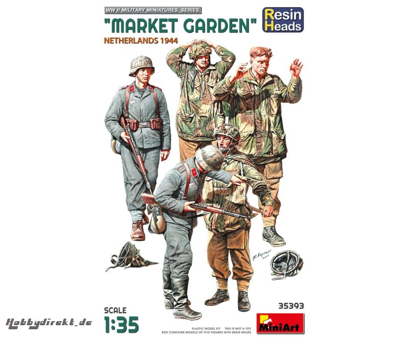 1:35 Fig. Soldaten Mark.Garden NL44(5)RH Carson 35393 550035393