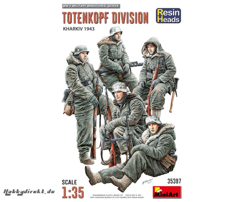 1:35 Fig. Soldaten TK Div.Kharkov43(5)RH Carson 35397 550035397