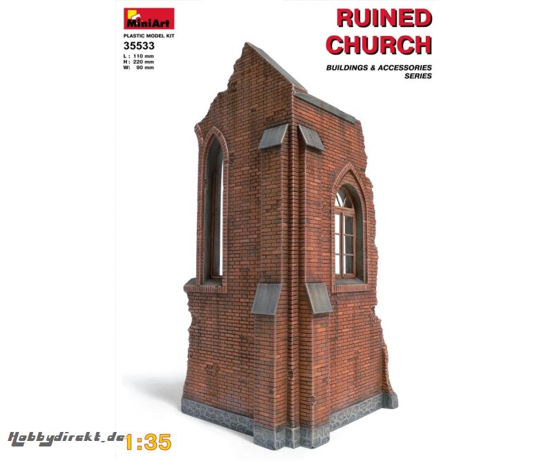 1:35 Kirchenruine Carson 35533 550035533