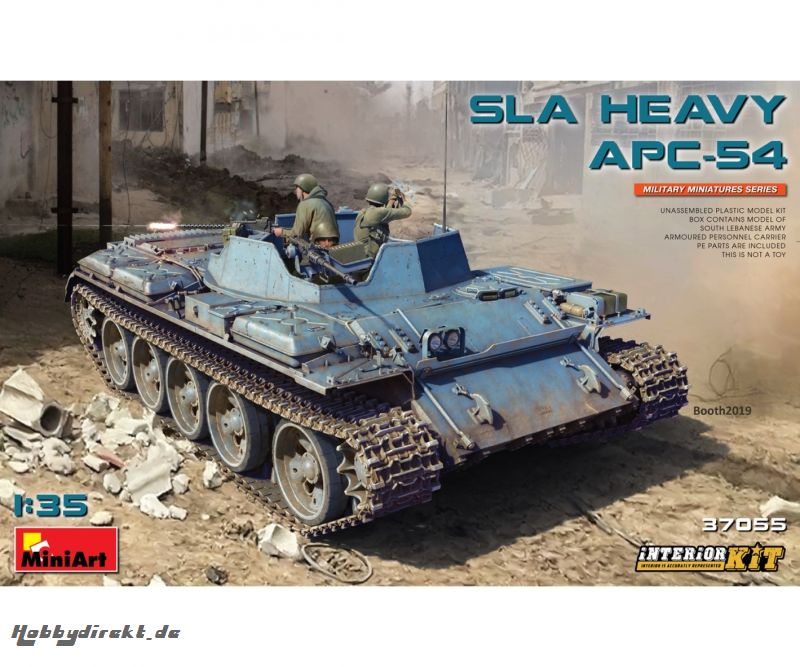 1:35 SLA Heavy APC-54 Interieur Carson 37055 550037055